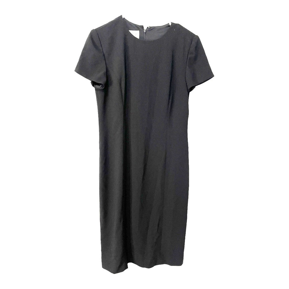 David‎ Warren New York 6 Classic Black Dress Business Staple Classic Goth